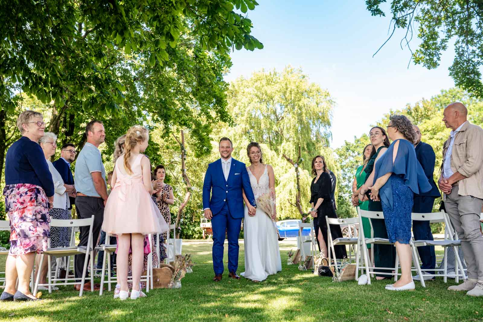 Bruiloft bij Boerderijcafé Mausel in Noordbroek